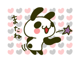 Moving!USAPAN RabbitPanda Halloween sticker #13416781