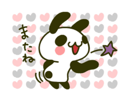 Moving!USAPAN RabbitPanda Halloween sticker #13416781