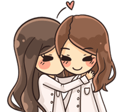 VNY : Jade & Melody's warm embrace sticker #13416886