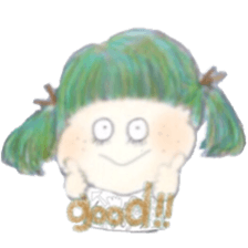 bluegreenorange sticker #13417124