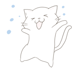 milk neko sticker #13417344