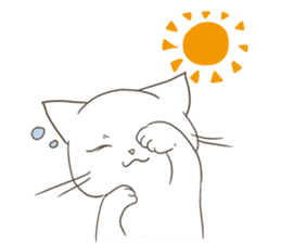 milk neko sticker #13417354