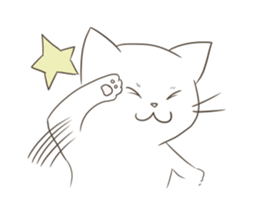 milk neko sticker #13417355