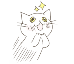 milk neko sticker #13417363