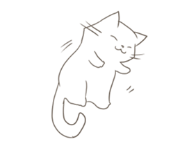 milk neko sticker #13417380