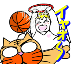 Creepy angel 1 sticker #13417529