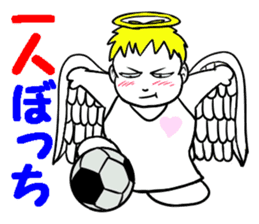 Creepy angel 1 sticker #13417531