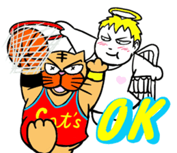 Creepy angel 1 sticker #13417545