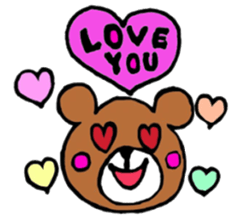 Colorful Bear(Japanese) sticker #13417651