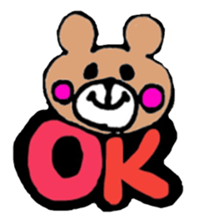 Colorful Bear(Japanese) sticker #13417655