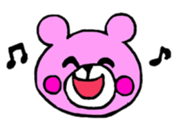 Colorful Bear(Japanese) sticker #13417675