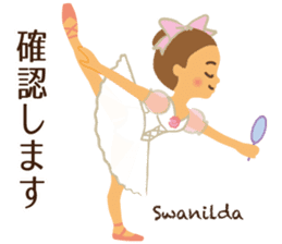 Vol.1 Ballet-chan Honorific sticker #13417932