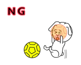 Daily life of cute rabbit no1. sticker #13418083