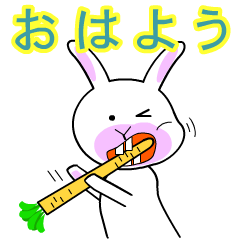 Daily life of cute rabbit no1.