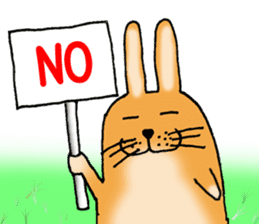 Rabbit copy-chan sticker #13418219