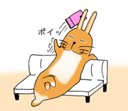 Rabbit copy-chan sticker #13418238
