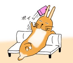 Rabbit copy-chan sticker #13418238