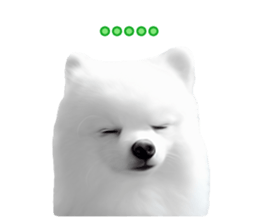 Power Pomeranian sticker #13419768