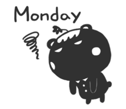 Sigh Bear sticker #13420005