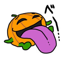 Halloween Night pumpkin sticker #13420190