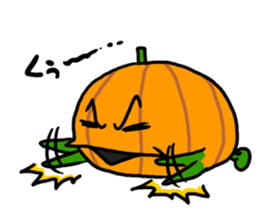 Halloween Night pumpkin sticker #13420191