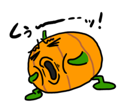Halloween Night pumpkin sticker #13420196