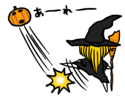 Halloween Night pumpkin sticker #13420205