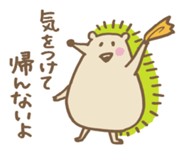 Miyazaki valve porcupine sticker #13420282
