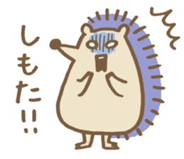 Miyazaki valve porcupine sticker #13420286