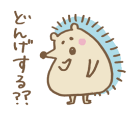 Miyazaki valve porcupine sticker #13420294