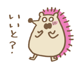 Miyazaki valve porcupine sticker #13420295