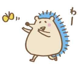 Miyazaki valve porcupine sticker #13420297