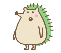Miyazaki valve porcupine sticker #13420298