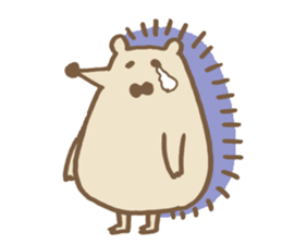 Miyazaki valve porcupine sticker #13420299