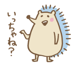 Miyazaki valve porcupine sticker #13420314
