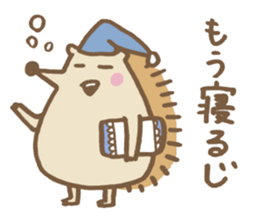 Miyazaki valve porcupine sticker #13420315