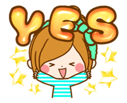 Leisurely a girlfriendWords to use well2 sticker #13420417