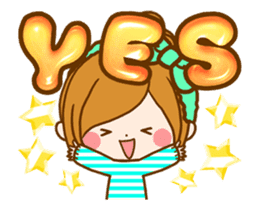 Leisurely a girlfriendWords to use well2 sticker #13420417