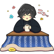 KUZUKATSU!winter sticker #13420559