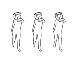 movement of Kappa sticker #13420722