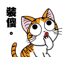 Hola cat sticker #13420907