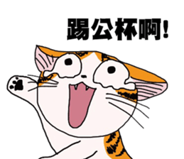 Hola cat sticker #13420915