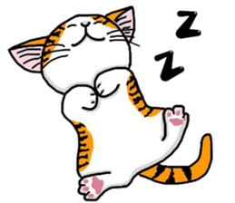 Hola cat sticker #13420916