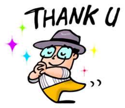 Mr. Bin 05 Enjoy your life sticker #13421523