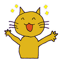 Hand-paint cat