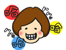 A bob girl loves Taiwanese and Japanese1 sticker #13422261