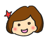 A bob girl loves Taiwanese and Japanese1 sticker #13422278