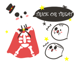 J Ghost Happy Halloween sticker #13422627