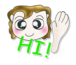 Hello! My name is Yoshi.^^ sticker #13422945