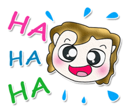 Hello! My name is Yoshi.^^ sticker #13422954